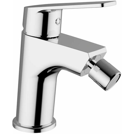 Teorema - Miscelatore Bidet Cromato Con Piletta A Saltello da 1" 1/4 - Serie: Sonic