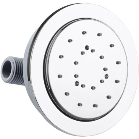 Bossini - Soffione Tondo Reg 100 Mm Con Attacco Laterale Orientabile