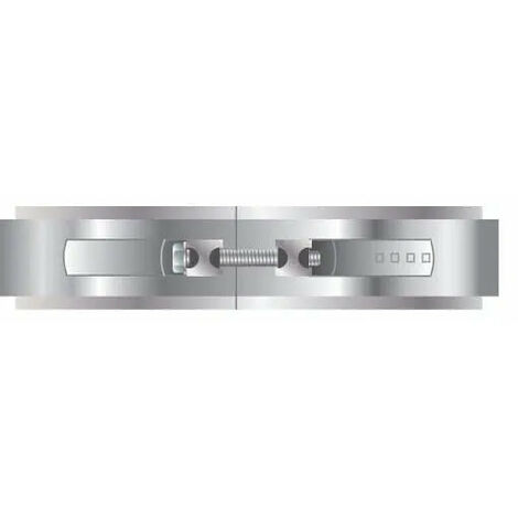 Cordivari - Fascetta Di Bloccaggio Ø130/80 Per Tubi Inox Doppia Parete