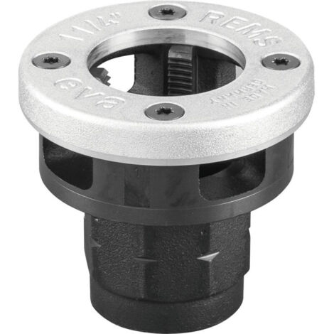 Tagliare la testa per cambiare Rapider 1 1/4Rems Routing tube r conico re ISO 7-1. EN 10226 REMS