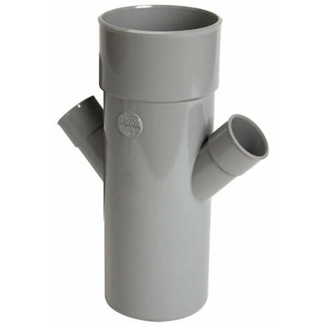 BRAGA DOPPIA RIDOTTA 45° MASCHIO FEMMINA ø 100/40/40   NICOLL S.R.L.