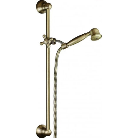 Asta Per Tendaggi Ivilon Con Terminali Quadrati - Nero Antico, Diametro 28 Mm, Regolabile Da 122 A 218 Cm - 2