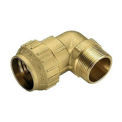 Tiemme - Raccordo Curvo/Gomito Maschio 1 32 Polietilene Ottone