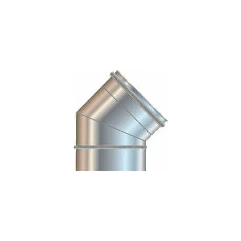 Cordivari - Curva 45° Ø200 Inox 304 - Mono Parete
