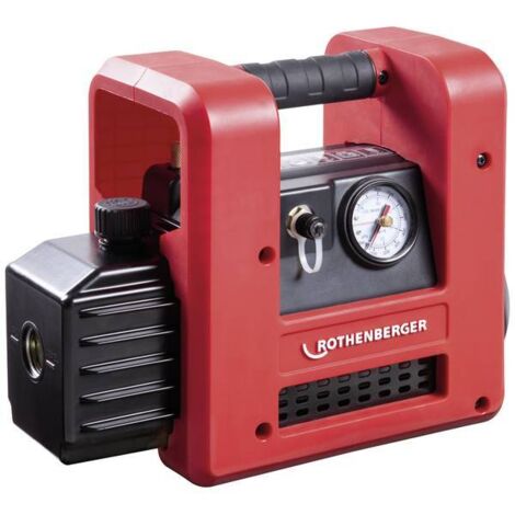 Rothenberger - pompa/motore per vuoto 42 litri con vacuometro