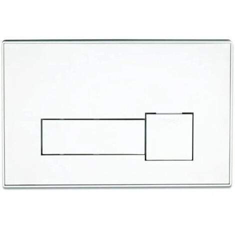 Bampi - Placca Ti Doppio Scarico - Colore: Bianco