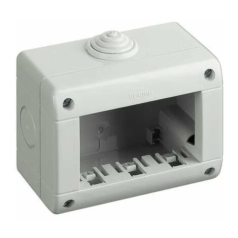 Impianto Esterno - Custodia Idrobox Ip40 3Posti - Serie: Matix