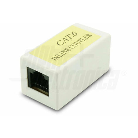 Accoppiatore RJ45 Da 6 Pezzi, XU, Accoppiatore Di Rete Connettori Ethernet Accoppiatore In Linea Schermato Per Connettore Di Estensione Del Cavo Ethernet Cat7cat6cat5ecat5 Femmina A Femmina K 91864957 - Foto 8