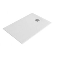 Piatto Doccia 80x180 in Mineralmarmo® - Colore: Granito Bianco (Senza Piletta)