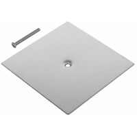 Piattella Quadrata Ø15X15 Con Vite