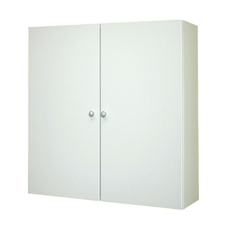 Pensile Sospeso - 71 x 68 x 22 cm - Colore Bianco - 2 Ante - 1 Ripiano Interno 