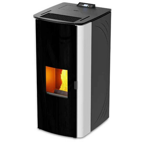 Stufa a Pellet Idro FOCO - Traditional Hydro Double Door 24 Cl. Energetica A++ - Elevatissima Efficienza e Design Accattivante