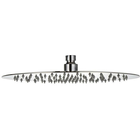 Hansgrohe Crometta 160 - Soffione Doccia, 18 Cm, Pressione Ridotta 0 2 Bar Bianco Cromato 26576400