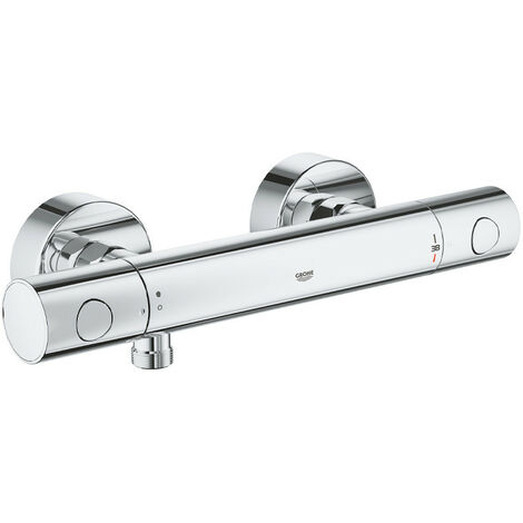 Miscelatore Termostatico GROHE Per Doccia - Con SafeStop Manopola Graduata Per Impostare La Temperatura Risparmio Idrico (1/2)
