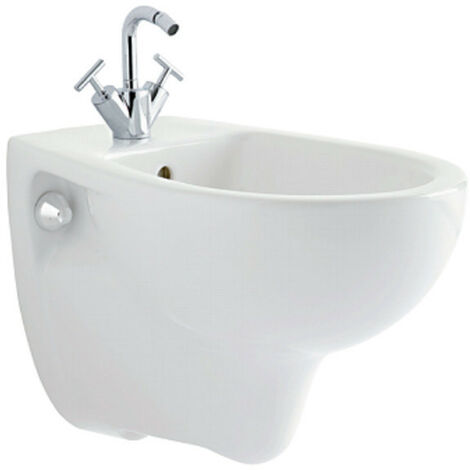 Coppia Sanitari Sospesi WC + Bidet Colibri Pozzi Ginori - GEBERIT - in Ceramica - Design Moderno
