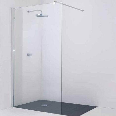 Parete Doccia Walk-In da 90 cm 8PAR53 - Vetro Temperato da 8mm Reversibile (1/5)
