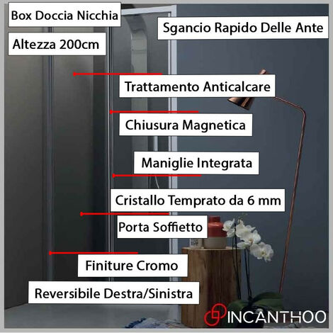 Scarico quadrato da 10,2 cm, in acciaio inox 304, con flangia, per