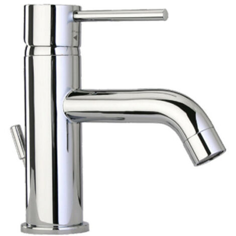 Coppia di Miscelatori Paini - Bidet + Lavabo - Leva Sottile Minimal - Finitura Cromata