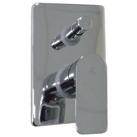 Miscelatore SMART Incasso Doccia con Deviatore Automatico Piastra Lusso Cromata (1/2)