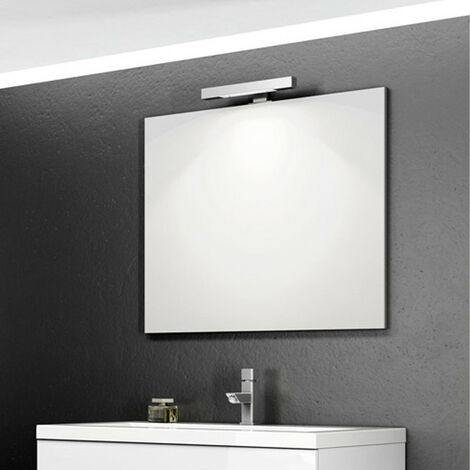 Specchio Bagno Quadrato 60 x 60 cm - Filo Lucido - Reversibile Disponibili