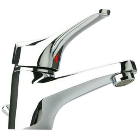 Miscelatore Lavabo Paini Realizzato In Ottone Finitura Cromo (1/2)