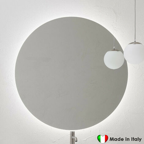 DIFFUSION - Specchio A Filo Lucido Con Retroilluminazione Led Perimetrale E Touch Frontale Cm 120x60 91648666