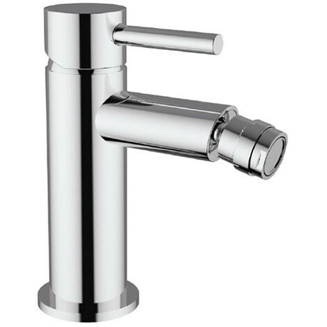 Miscelatore Bidet ROUND in Finitura Cromata con Testa Rotante - Scarico  Automatico 11/4