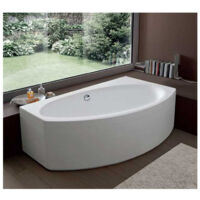 Vasca Idromassaggio SURI 175 bianco opaco - Treesse - 175x100xH57 CM