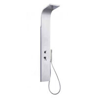 Set Colonna Ceo 1500x200x75 - Inox - Cascata e Getti Frontali