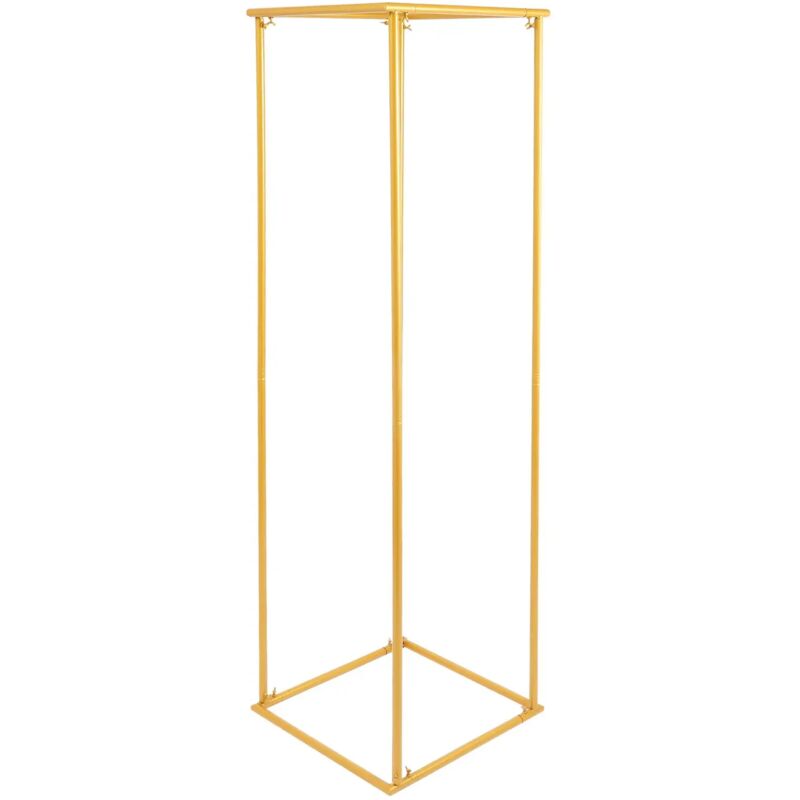 Support De Fond Rond En Métal Doré - 1,5 M, 4 Niveaux, Pour Déco De Mariage Ou événement