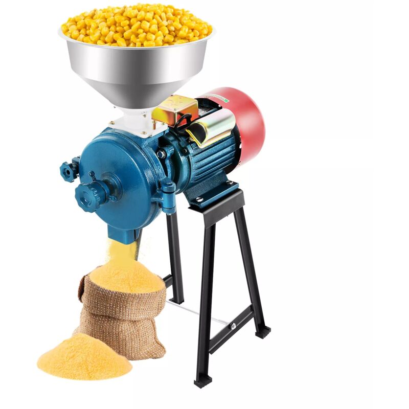 Moulin à Grains Électrique-VEVOR-3000 W-Réglable en Épaisseur, Broyage en Fonte-Céréales, Épices Herbes, Maïs, Grains de Café - Electroménager