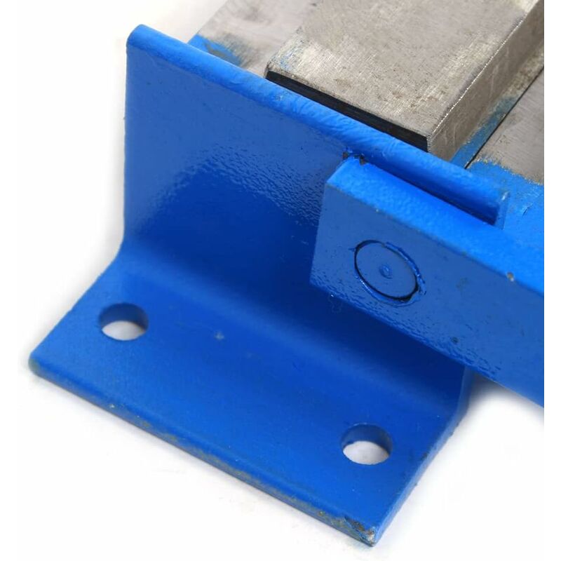 Machine à Cintrer Les Tôles De Fer 0-135° - Banc Pliant Pivotant - Appareil De Cintrage Manuel - Rouleau - Banc à Main - Cintreuse En étain - Bleu - 30 Kg