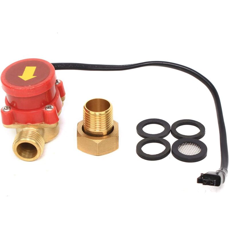 Pompe De Surpression Eau Chaude 120W - Débit Max 25 L/min, Hauteur 15 M - Pour Douche, Chauffe-eau, Installations Solaires