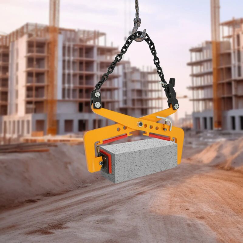 Pince Pour Blocs De Pierre - 250 à 500kg - Prise Réglable De 0 à 240mm
