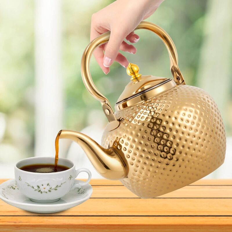Théière en acier inoxydable Cafetière 1,5 litres [43] - Maison