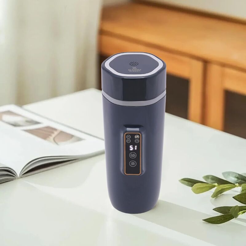 Bouilloire électrique Portable MIUI - 400ml, 220V, Blanche - Pour Thé, Café, Voyage