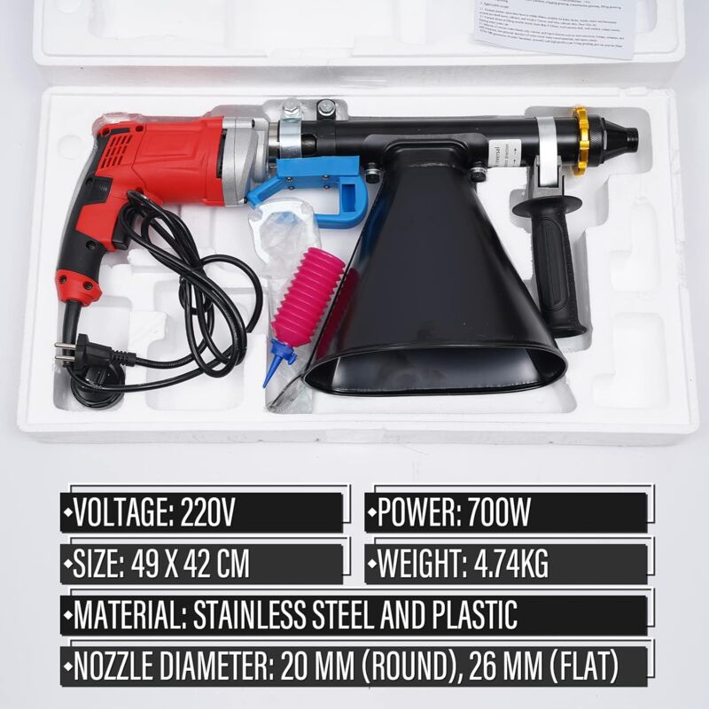 Pistolet à Joint électrique Xmszqu Avec 4 Embouts – Gain De Temps, Propreté Garantie