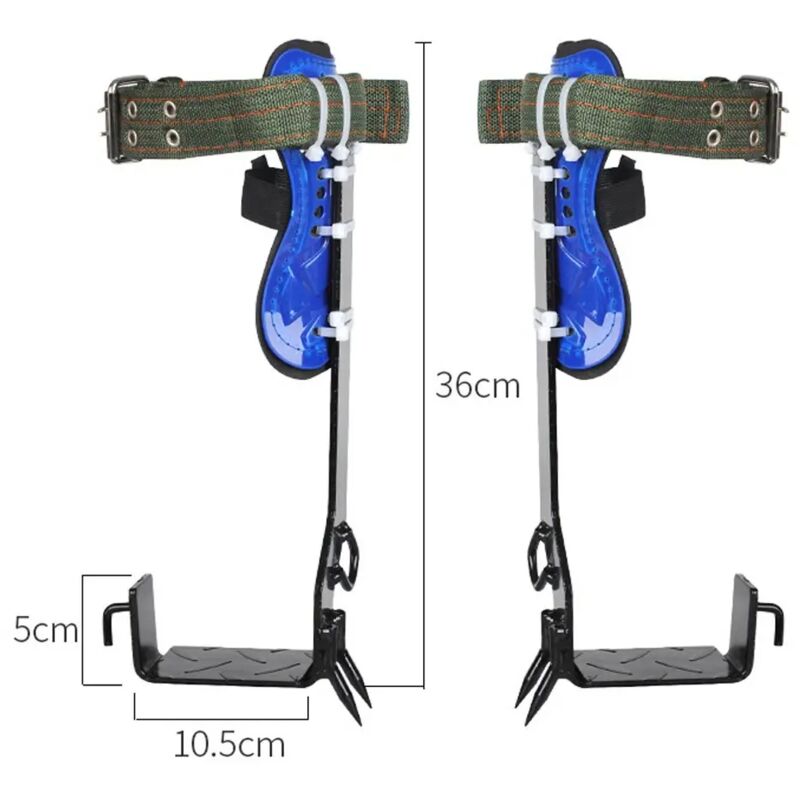 Kit équipement Escalade Arbres 100kg - Crampons Et Ceinture