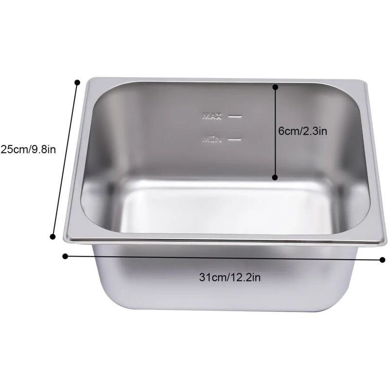 Chauffe-plat électrique 3 Bacs GOPLUS 8L - Acier Inoxydable, 450W, Réglable 50-150°C, Idéal Buffet, Fêtes, Mariage Chauffe Plat électrique Buffet Chauffe-plat électrique 3 Bacs GOPLUS 8L - Acier Inoxydable, 450W, Réglable 50-150°C, Idéal Buffet, Fêtes, Mariage Chauffe Plat électrique Buffet