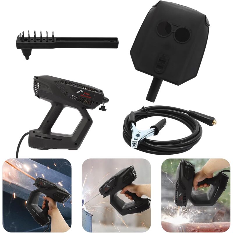 Pistolet à Souder Automatique Portable - Fer à Souder Une Main Avec Alimentation étain - Kit Complet Soudage - 2