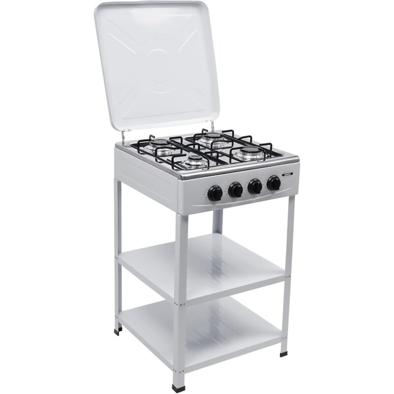 Réchaud De Camping Pliable Mini - Cuisinière à Gaz Inox Pour Randonnée Et Alpinisme
