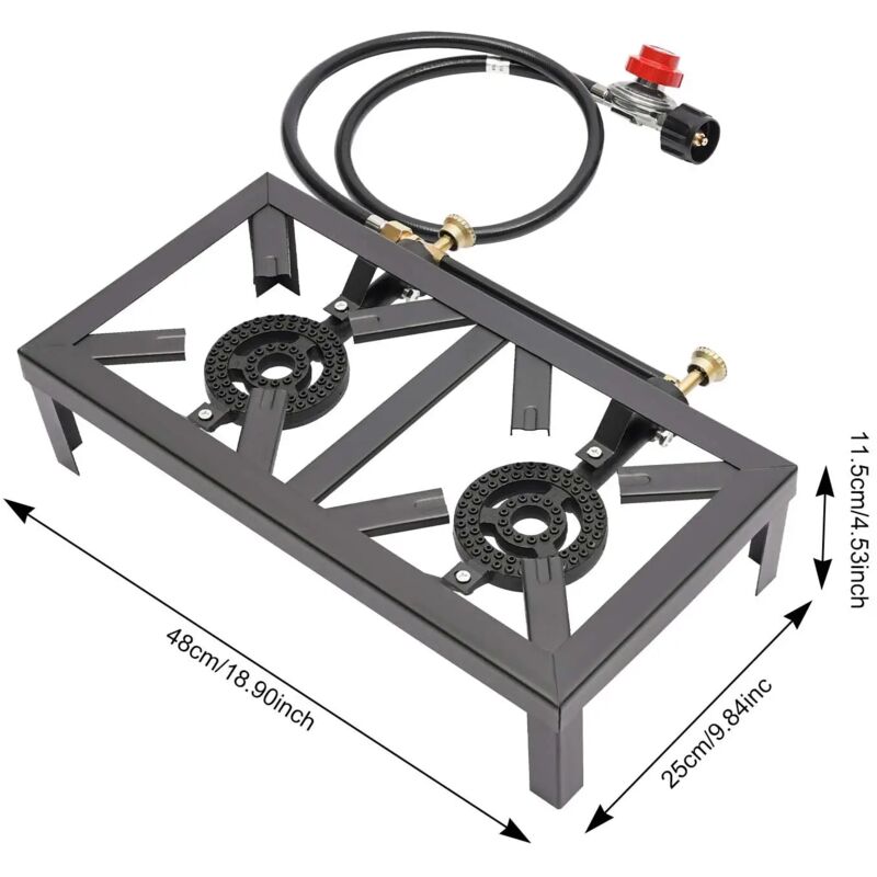 Réchaud à gaz Pliable, réchaud de randonnée réutilisable pour Le