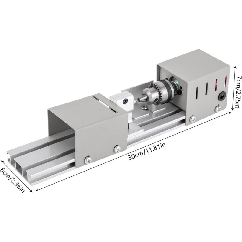 Mini Tour à Bois 150W, Machine à Tourner Le Bois, Machine à Perles Pour La Fabrication De Bijoux, Bricolage, Travail Du Bois, Tour à Perles De Bouddha