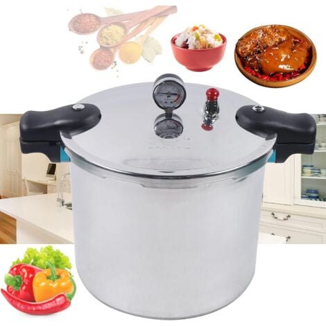 Autocuiseur 22L capacité pression Canner Cooker autocuiseur en Aluminium adapté aux poêles à gaz