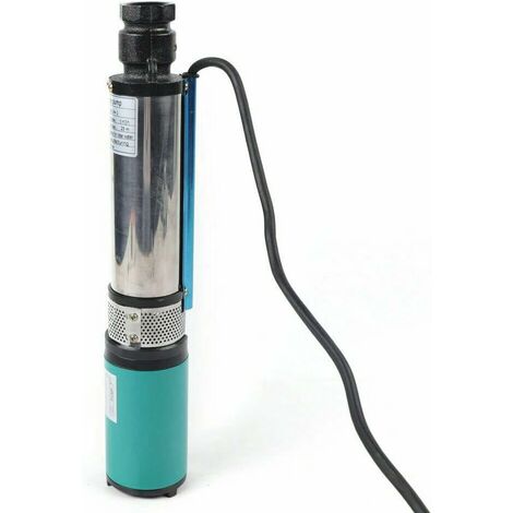Pompe à eau solaire submersible pour puits profonds 380v 2200w 9.5m^3/h 125m Ac/dc 3hp pour l'irrigation