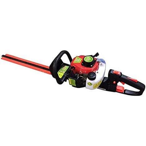 Taille-haie à essence à 2 temps - Coupe-haie - Débroussailleuse à air - Outil sans fil léger - Moteur multi-angle - Lames professionnelles double face - Pour plantes électriques
