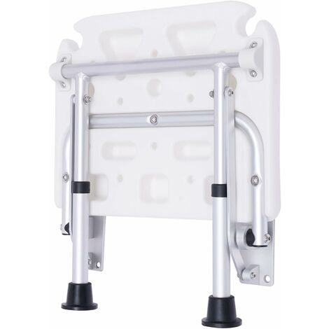 Siège de douche pliable pour montage mural - Chaise de douche
