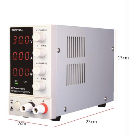 Alimentation à Découpage DC 18V 200W-1200W - Transformateur Pour LED, Labo - Réglable, Entrée 110V/220V - Modèle 1200W
