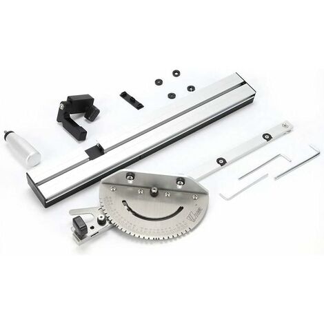 Jauge à onglet Miter Gauge 450 mm pour scie circulaire de table, scie à ruban, routeur, scie, accessoires de travail du bois (1/5)