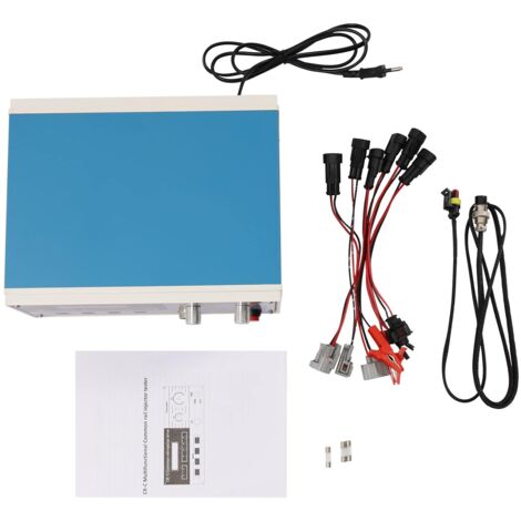 Testeur D'injecteurs Common Rail Multifonction - Pour Diagnostics De Fuite, Pulvérisation Et Calibration